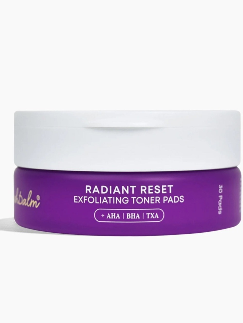 Bushbalm NIB Radiant Reset Exfoliating Toner Pads